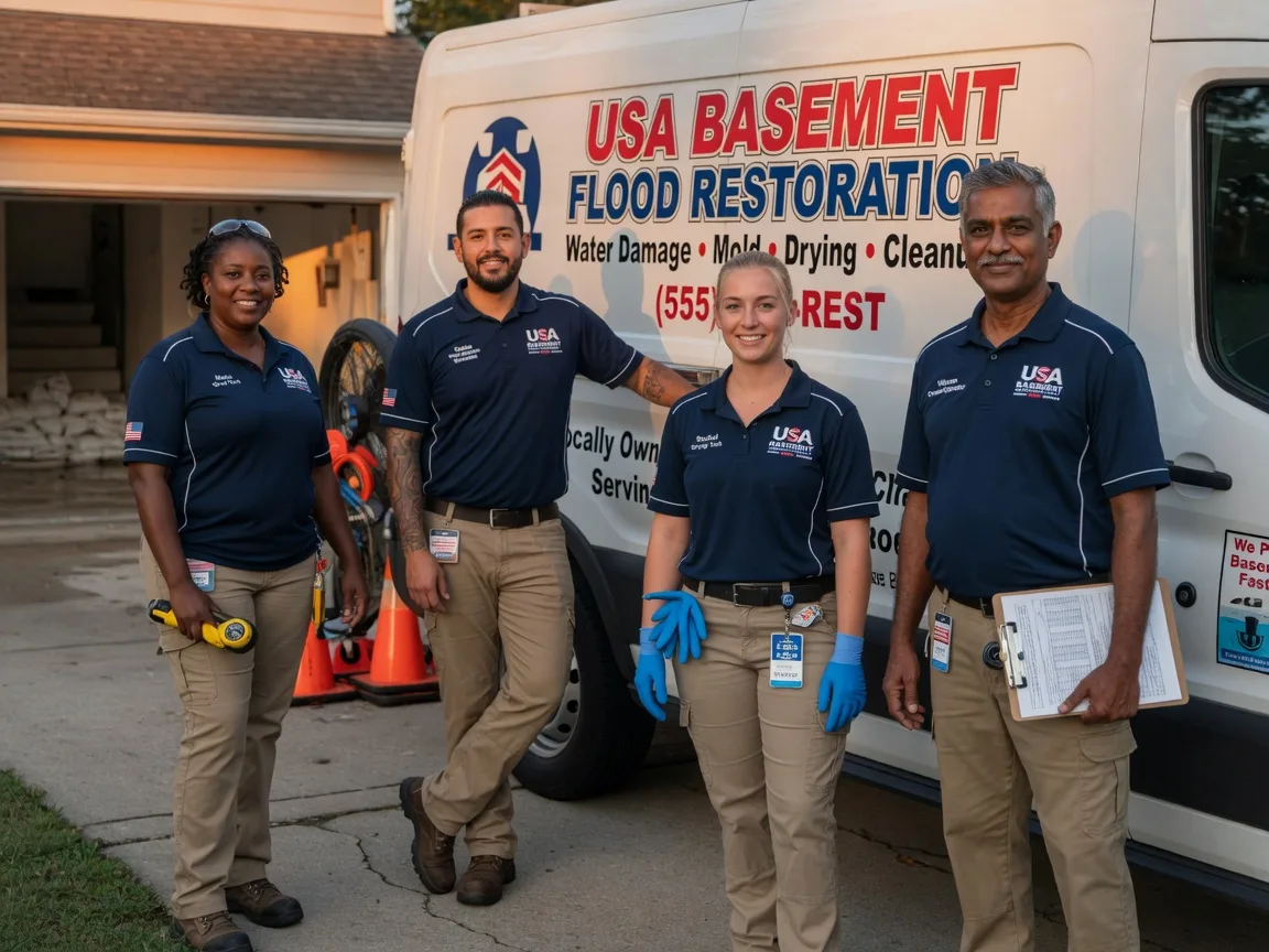 Basement Flood Cleanup company in Purmela, TX