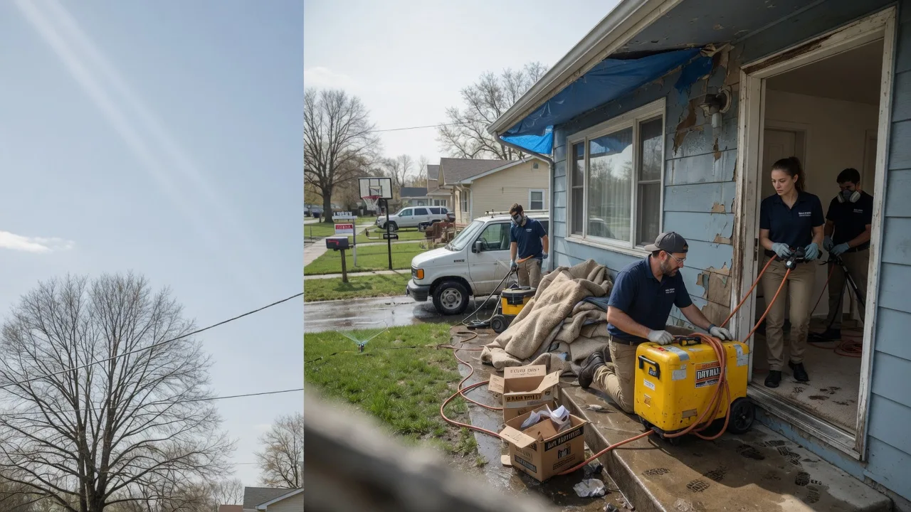 Basement Flood Cleanup in Purmela, TX near me